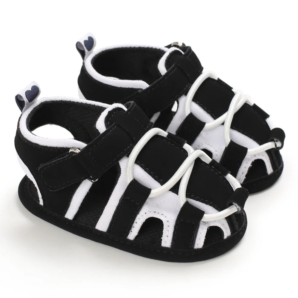 VALEN SINA 0-18M Newborn Baby Girls Summer Shoes Sandals First Walkers Newborn Shoes Casual Soft Sole Sandals Toddler Shoes (Available)