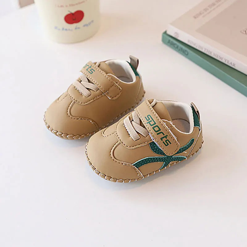New Style Soft-Soled Baby Shoes for Boys and Girls 0-1 Years Old Anti-Slip Breathable Single Shoes