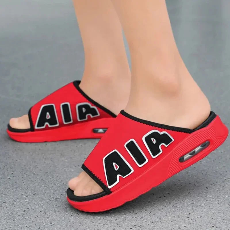 Man‘s Sandals Thick Sole Non-slip Fashion Trend Sports Slippers for Men Outdoor Footwear Size 39-46 Suitable Summer Beach