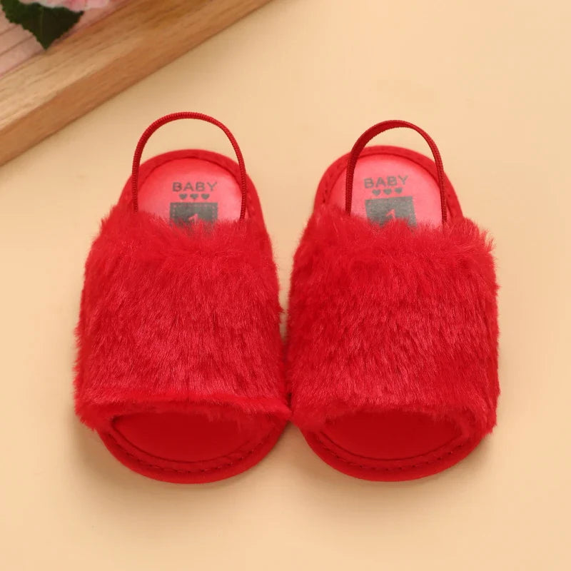 VALEN SINA 0-18M Newborn Baby Girls Summer Shoes Sandals First Walkers Newborn Shoes Casual Soft Sole Sandals Toddler Shoes (Available)