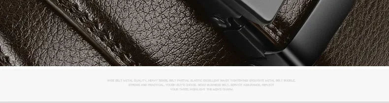 Automatic Buckle Belt for Men Famous Brand Business Belt Men PU Leather Waist Straps Black Male Jeans Belts for Men