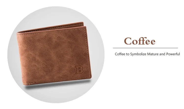 Custom Wallets for Men with Names Designer Personalised Men's Billfold Wallet