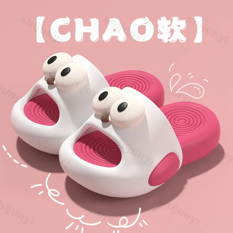 Summer Children Slippers Cartoon Cute Boys Girls Outdoor Beach Shoes Fashion Comfortable EVA Kids Toddler Casual Bath Slippers