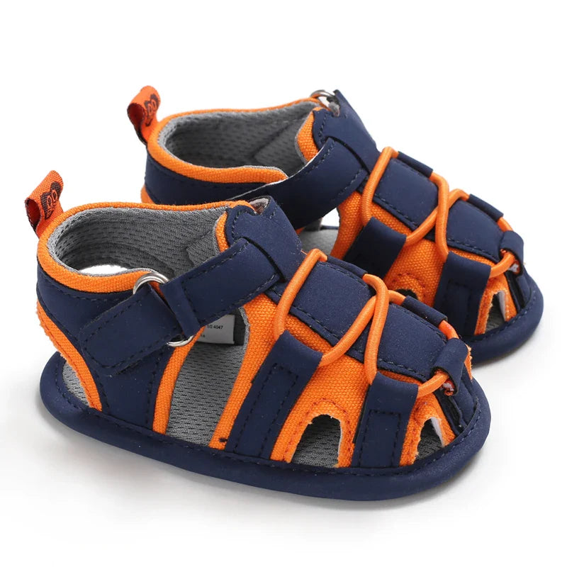 VALEN SINA 0-18M Newborn Baby Girls Summer Shoes Sandals First Walkers Newborn Shoes Casual Soft Sole Sandals Toddler Shoes (Available)