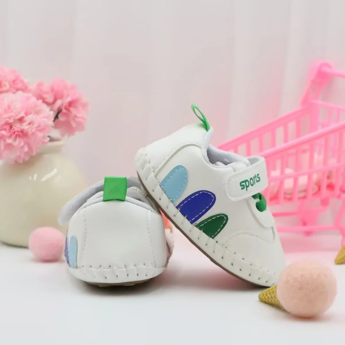 Baby Walking Shoes For Infants  Anti Slip Soft Soled Shoes For Spring and Autumn Suitable For Both Male