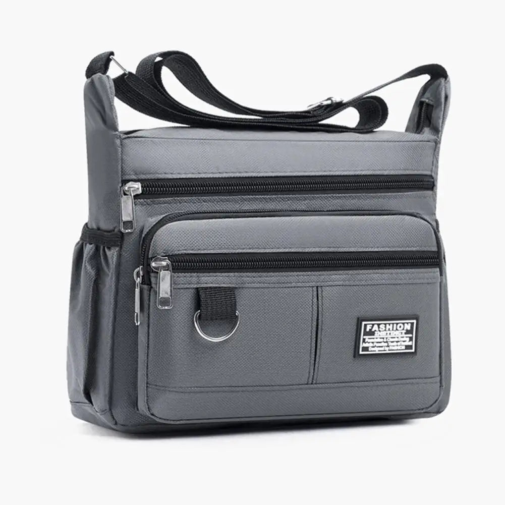 Men's Messenger Bag Men Crossbody Bag Single Shoulder Bags Big Capacity Storage Bag Multi-Pockets Business Crossbody Bags