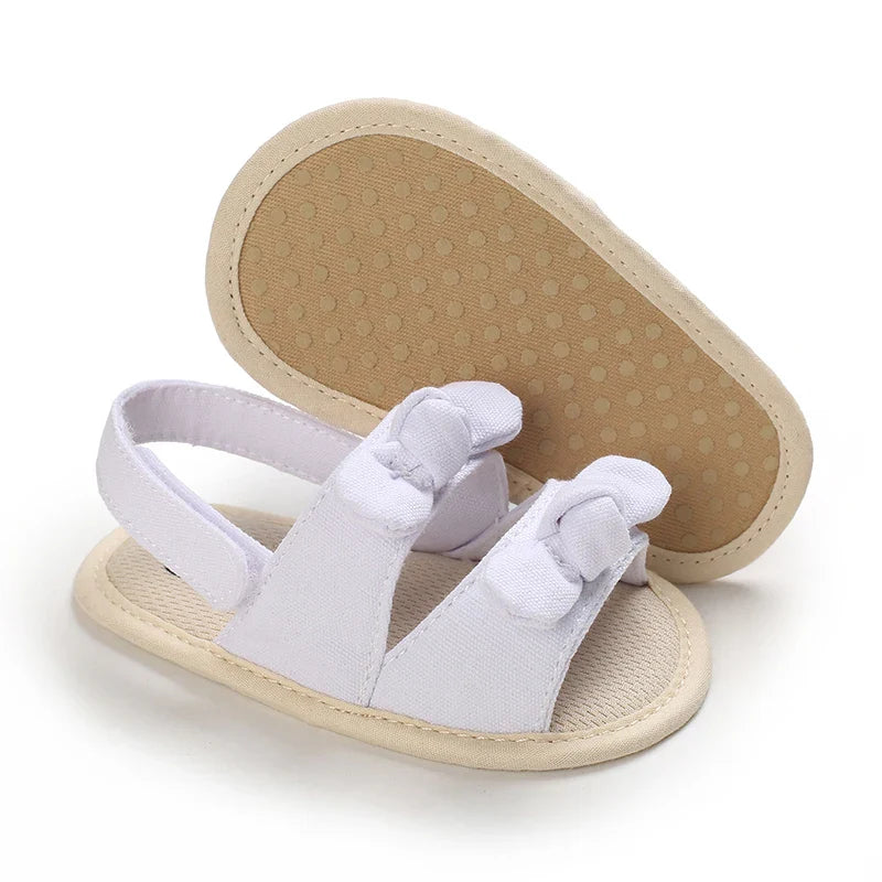 VALEN SINA 0-18M Newborn Baby Girls Summer Shoes Sandals First Walkers Newborn Shoes Casual Soft Sole Sandals Toddler Shoes (Available)