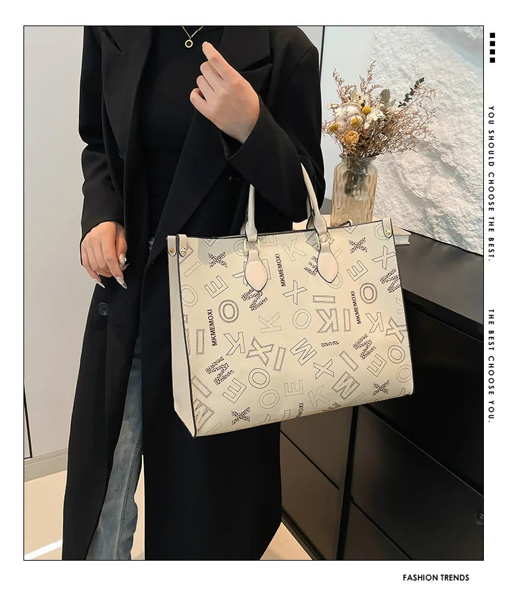 Fashionable Tote Bags for Women Simple Large Capacity Women Shoulder Bag Shopping Bags Designer Bag Bolso Marca Lujo Сумка Sac