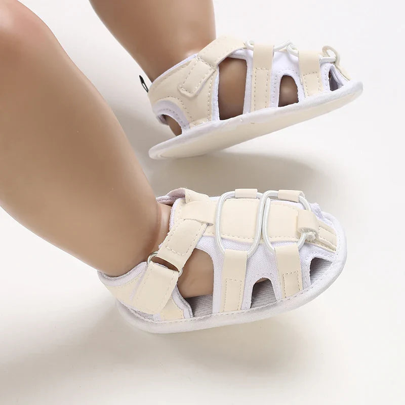 VALEN SINA 0-18M Newborn Baby Girls Summer Shoes Sandals First Walkers Newborn Shoes Casual Soft Sole Sandals Toddler Shoes (Available)