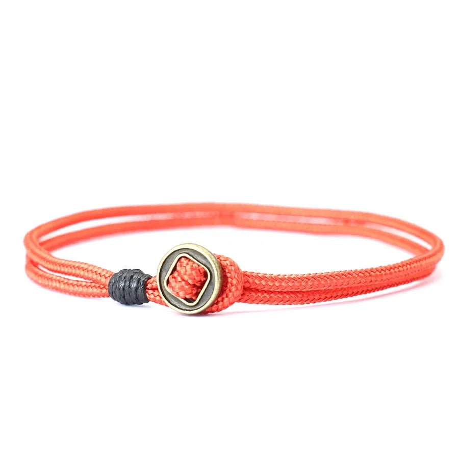 Novel Mens Bracelet With String Handmade Duoble Cord Braslet Easy Hook Wrap Braclet Husband Boyfriend Gift Pulsera Hombre Joias