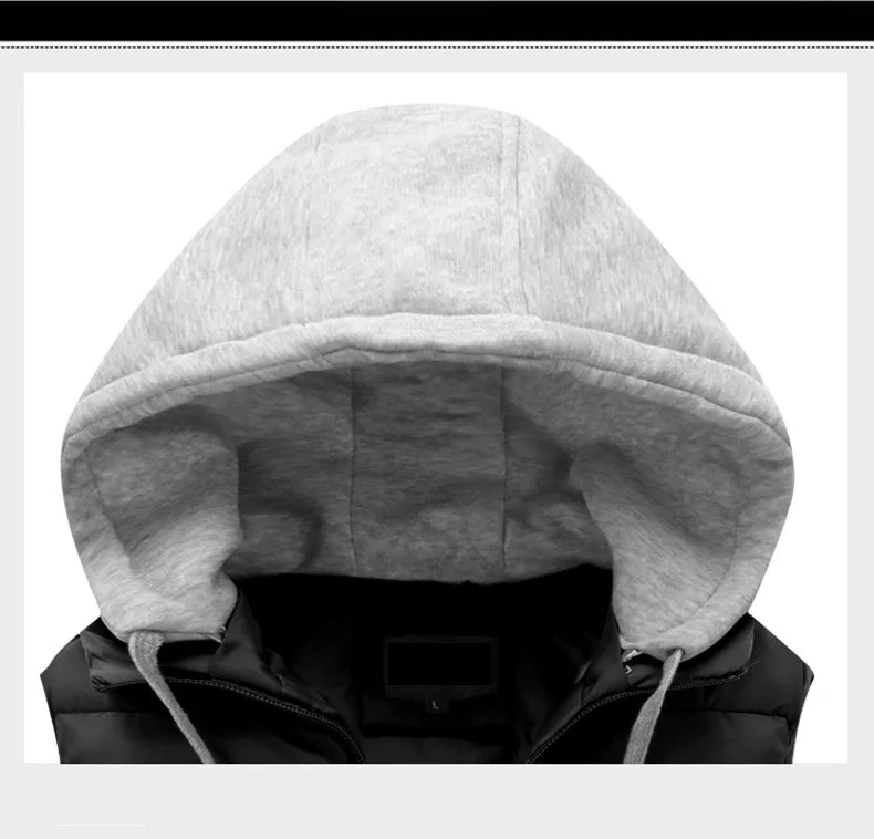 New Autumn and Winter Outerwear Cotton Vests for Men women Korean Version Thickened Couple's Workwear Coat