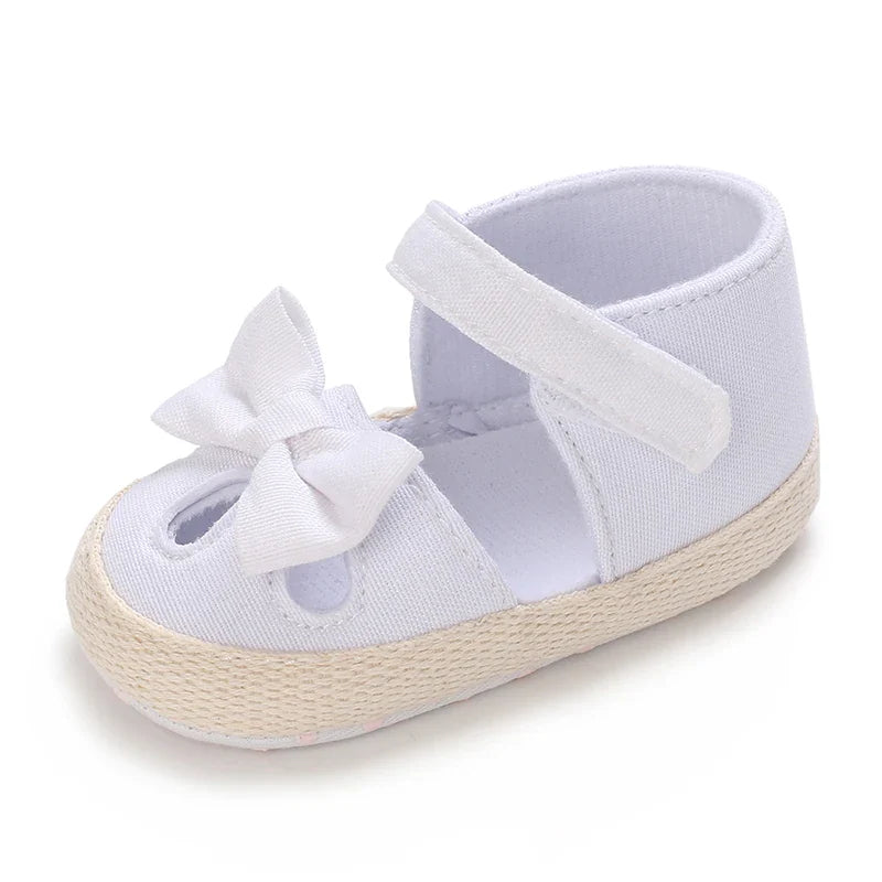 VALEN SINA 0-18M Newborn Baby Girls Summer Shoes Sandals First Walkers Newborn Shoes Casual Soft Sole Sandals Toddler Shoes (Available)