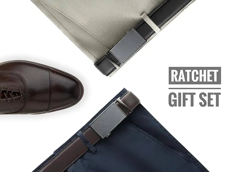 New Mens Leather Belt  Automatic Genuine Leather Belts Belt Male Leisure Fashion Ratchet Belts for Men Pants Waistband Ремень