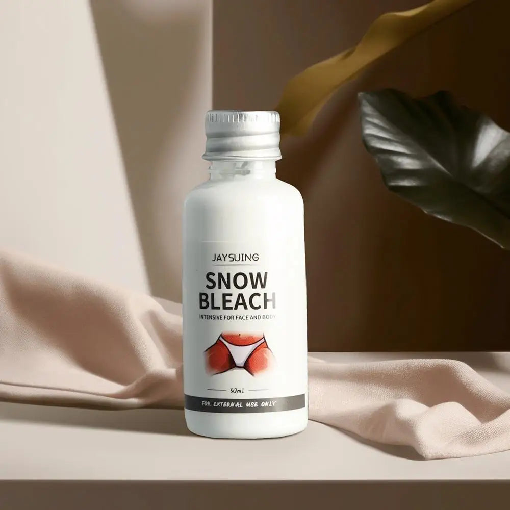 Glowhite Snow Bleach Cream  Hyperpigmentation Lightens Dark Spots Penetrates Skin Layers Brightens Moisturizes Armpit Neck