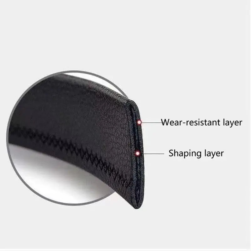 39BD Men Belt No Buckle Leather Belt Without Buckle For Men Waistband Pant Belt Leather Automatic Belt No Buckle Belt