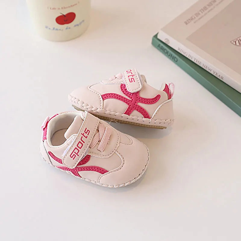 New Style Soft-Soled Baby Shoes for Boys and Girls 0-1 Years Old Anti-Slip Breathable Single Shoes