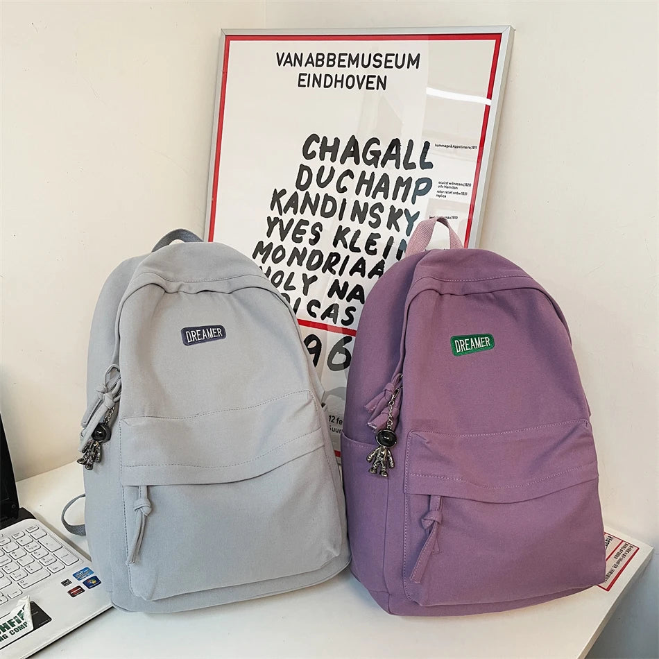 Fashion Big Backpack Lovers Travel Bagpack Women Laptop Mochila For Teenager Boys Bookbag New College School Bag Men Rucksack