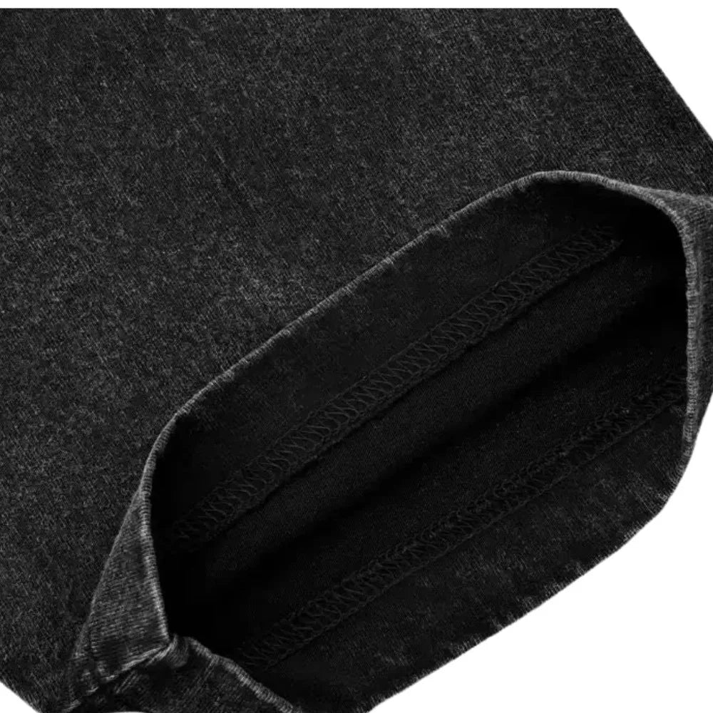 Vintage Wash Dark Slayer Inspired Unisex T Shirt Medieval Sci Fi Gamer Retro Fantasy Tee Summer Men's and Women's T-shirt Top