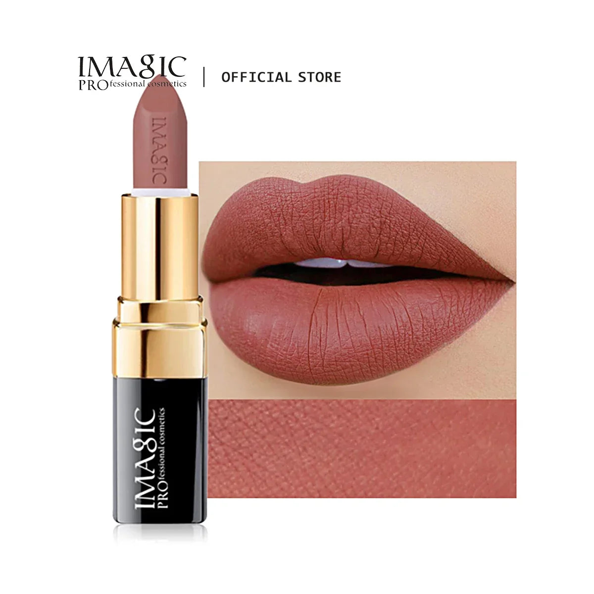 Lipstick Matte Waterproof Velvet Pigment Nude Rouge Waterproof Long Lasting Lip Profissional Cosmetics Beauty