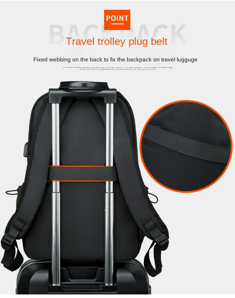 Backpack Men's Business Backpacks Outdoor Oxford Cloth Computer Bag Leisure Student Travel Bag Schoolbag mochila  мужской рюкзак