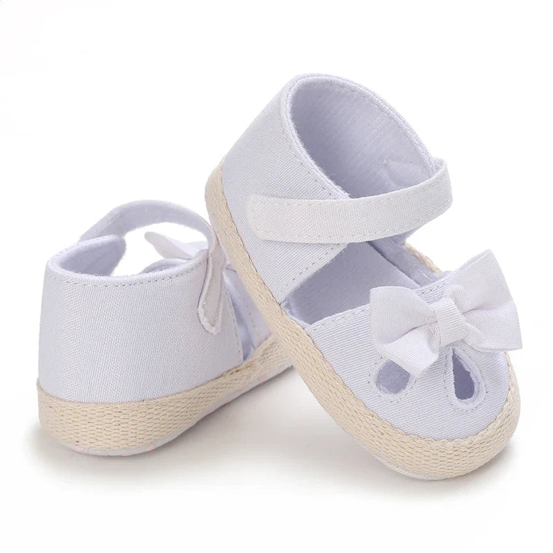 VALEN SINA 0-18M Newborn Baby Girls Summer Shoes Sandals First Walkers Newborn Shoes Casual Soft Sole Sandals Toddler Shoes (Available)