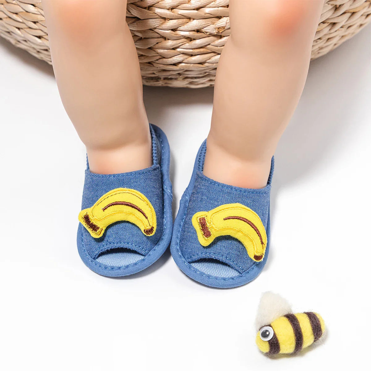 Baby Boy Girl Shoes Fluff Baby Girl Slipper Animals Flower Anti-Slip First Walkers Crib Shoes