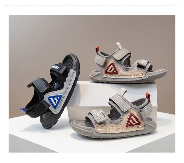 Summer New Fashion Trend Outdoor Beach Soft Sole Breathable Kids' Shoes Comfortable Cool Sneakers