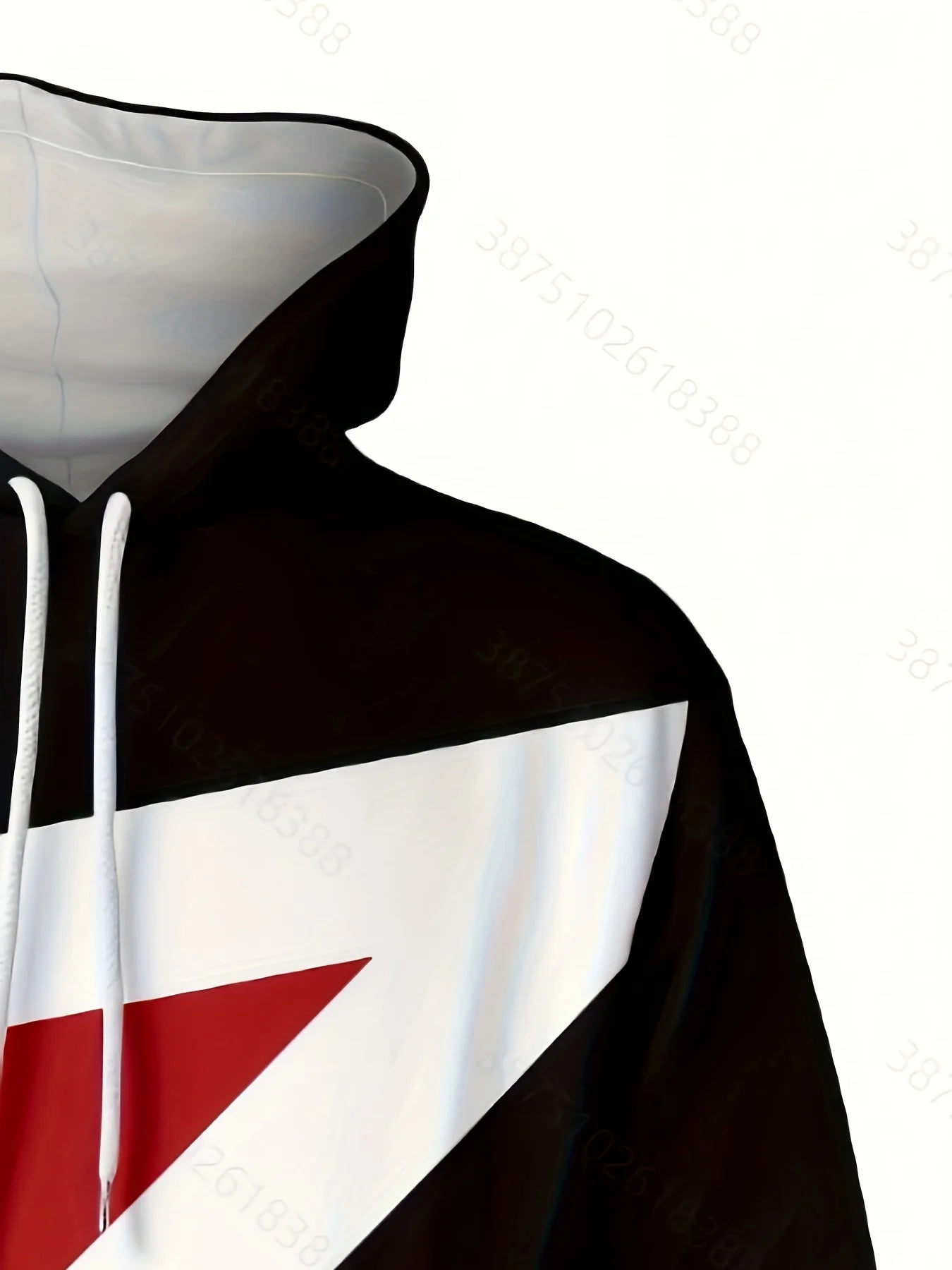 The new men's hoodie for the autumn of 2025 features a street casual and fashionable 3D star print pattern that is soft