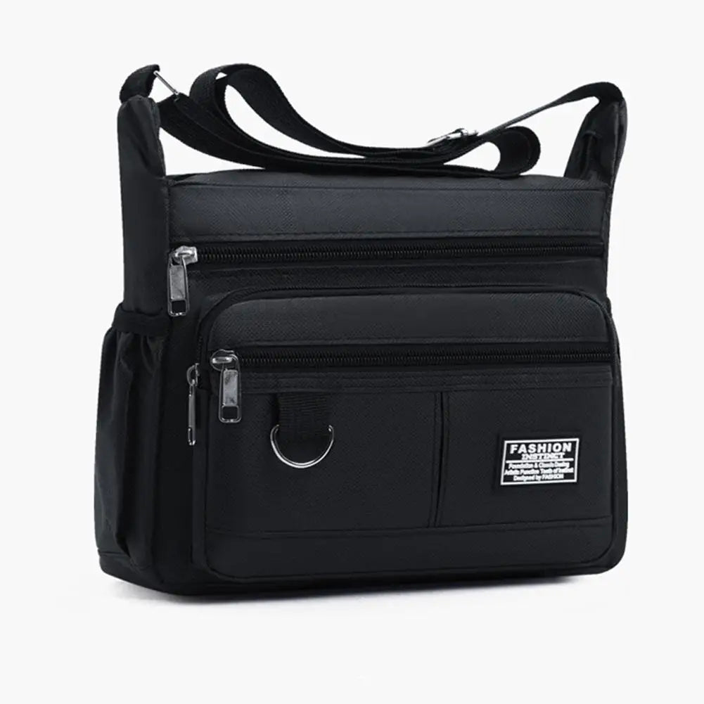 Men's Messenger Bag Men Crossbody Bag Single Shoulder Bags Big Capacity Storage Bag Multi-Pockets Business Crossbody Bags