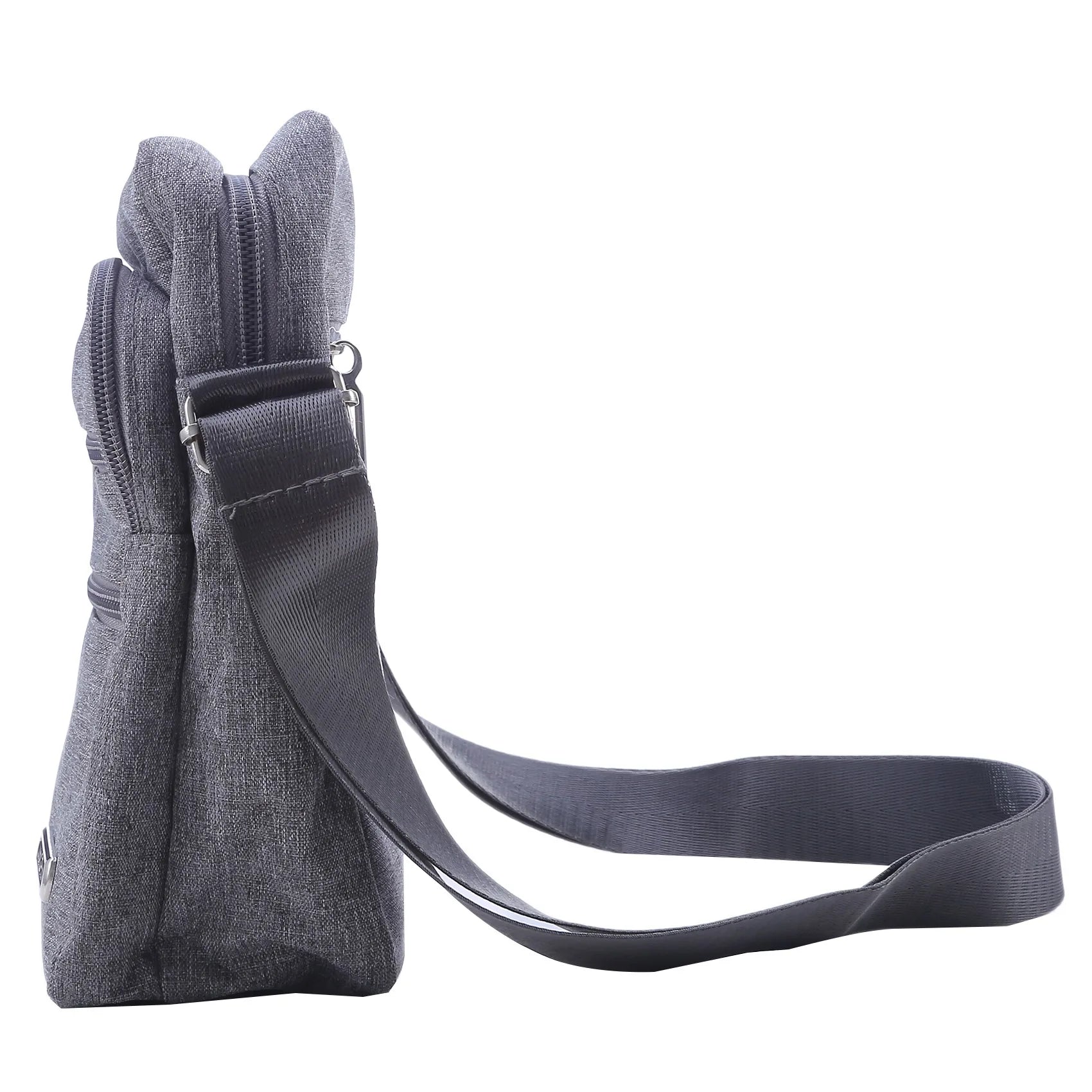 Men's Shoulder Bag Business Leisure Large Capacity Portable Handbag Zipper Multi Layer Waterproof Summer Male's Crossbody Bags