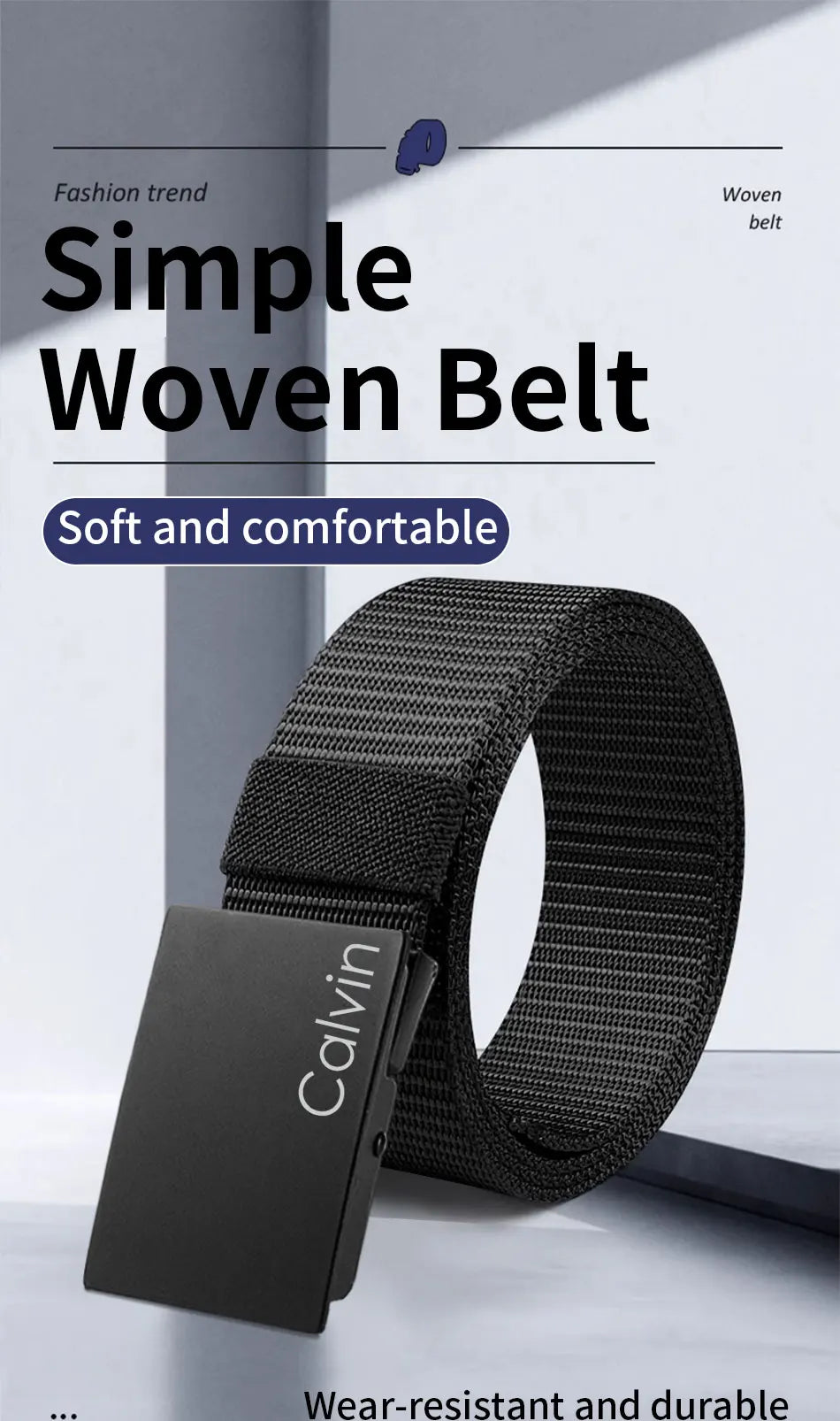 Stylish Men's  Belt - Fashion Belts for Daily Life, Leisure, Party, Festival, Work, and Business Automatic Buckle