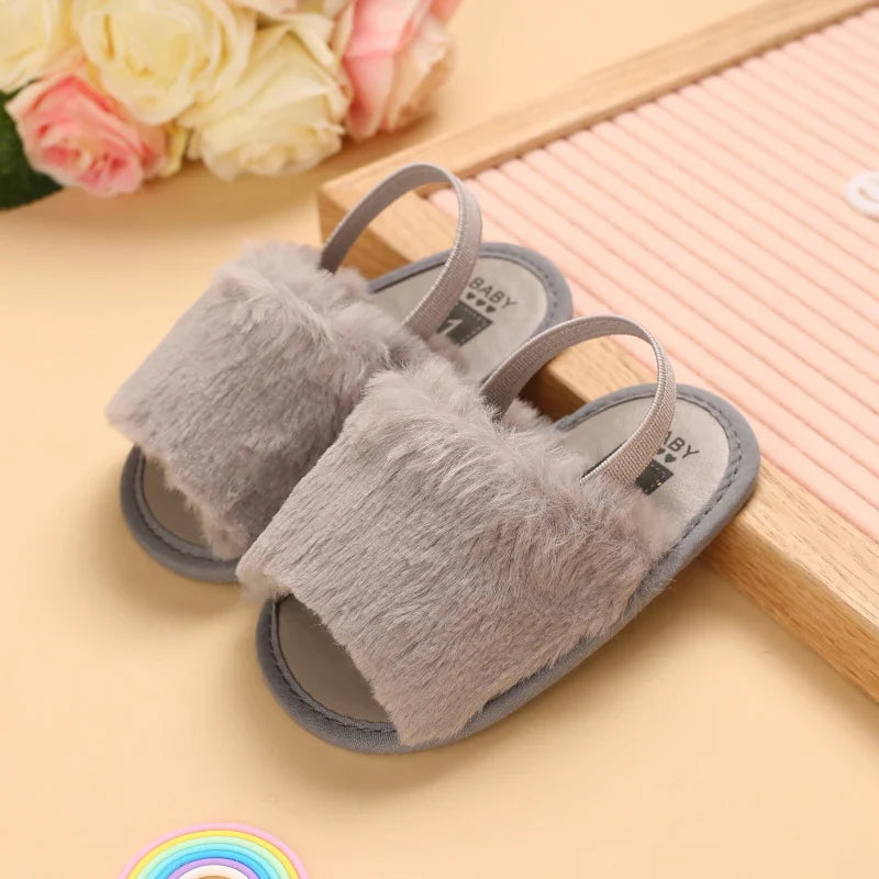 VALEN SINA 0-18M Newborn Baby Girls Summer Shoes Sandals First Walkers Newborn Shoes Casual Soft Sole Sandals Toddler Shoes (Available)