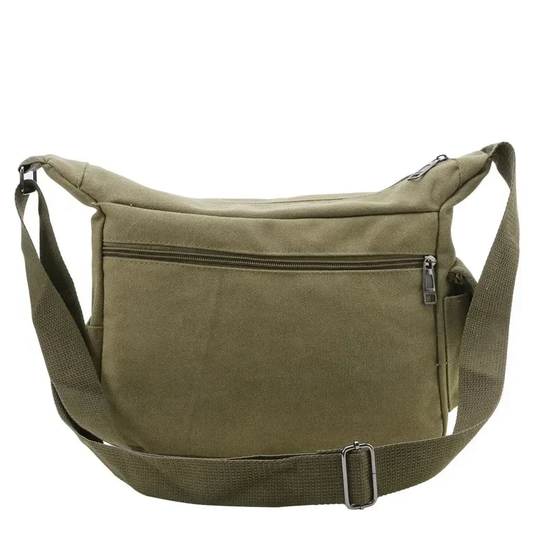 Casual Tote Travel Male Crossbody Bag Men's Canvas Shoulder Bags Luxury Messenger Bags Fashion High Quality Handbag Chest Bag