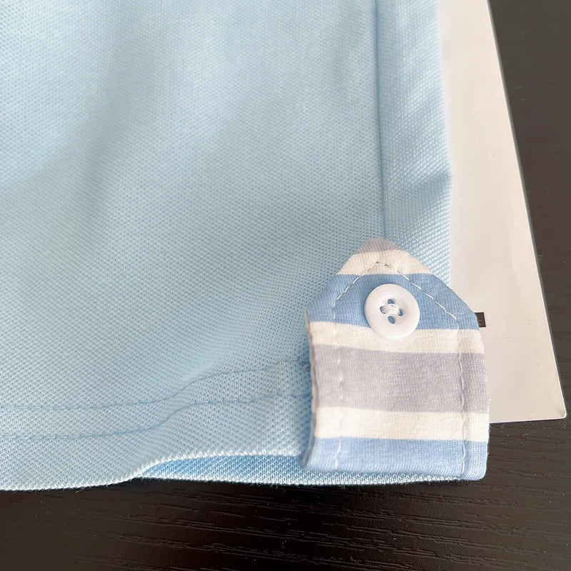 Summer Children Suits Boys Girls Short-sleeved Striped T-shirt +Shorts 2pcs/Set Babies Fashion Tracksuits Kids Casual Outfits