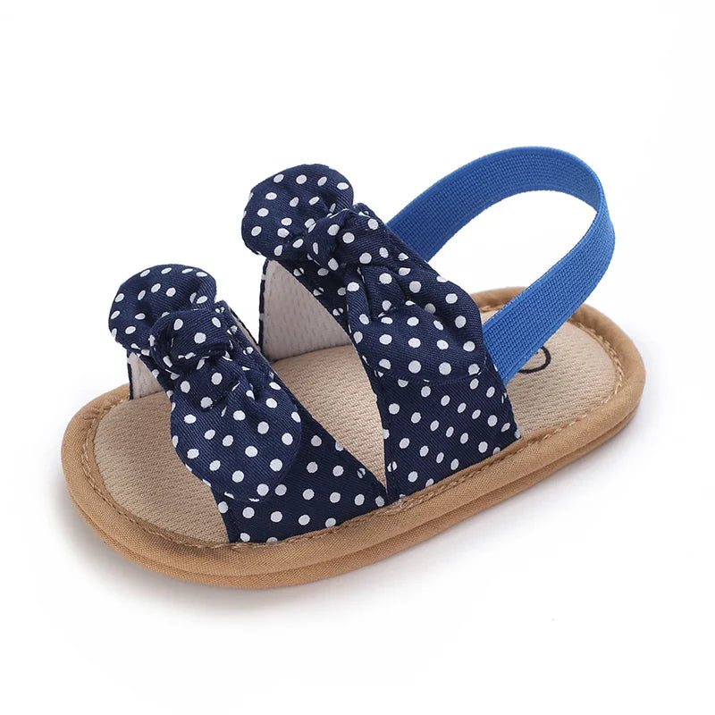 VALEN SINA 0-18M Newborn Baby Girls Summer Shoes Sandals First Walkers Newborn Shoes Casual Soft Sole Sandals Toddler Shoes (Available)
