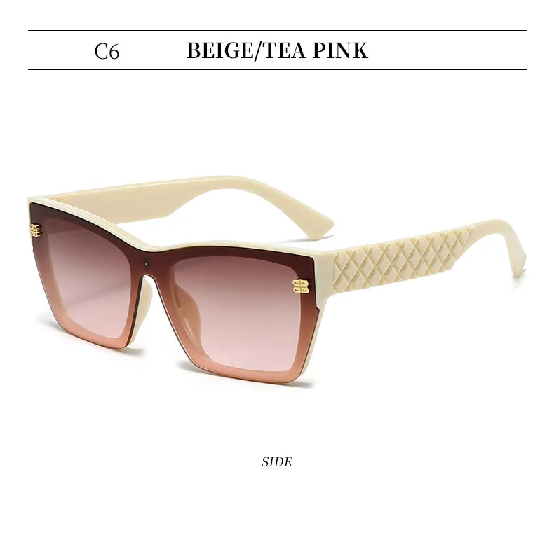 Luxury Driving Sunglasses For Men And Women Luxury Men Fashion Sun Glasses For Women Square Casual Shades UV400