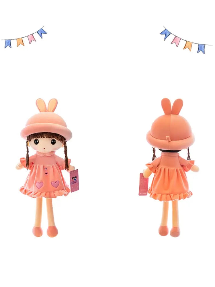 Kawaii Rabbit Fairy Girls Plush Toy Cute Exquisite Plush Home Decor Filled PP Cotton Doll Girls Birthday Or Christmas Gift