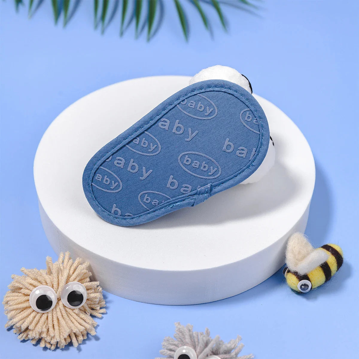 Baby Boy Girl Shoes Fluff Baby Girl Slipper Animals Flower Anti-Slip First Walkers Crib Shoes