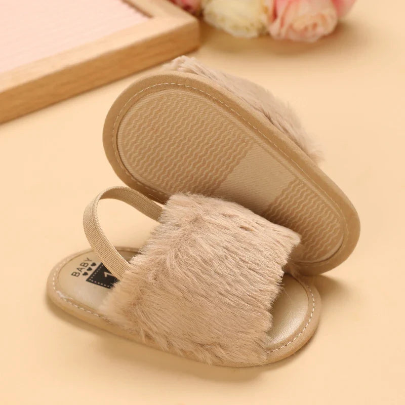 VALEN SINA 0-18M Newborn Baby Girls Summer Shoes Sandals First Walkers Newborn Shoes Casual Soft Sole Sandals Toddler Shoes (Available)