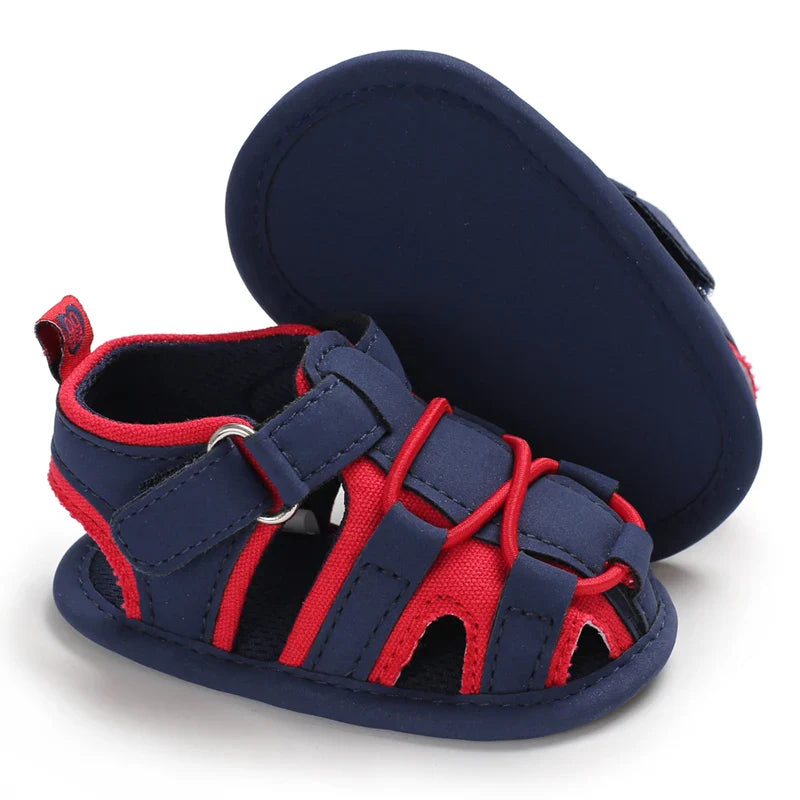 VALEN SINA 0-18M Newborn Baby Girls Summer Shoes Sandals First Walkers Newborn Shoes Casual Soft Sole Sandals Toddler Shoes (Available)