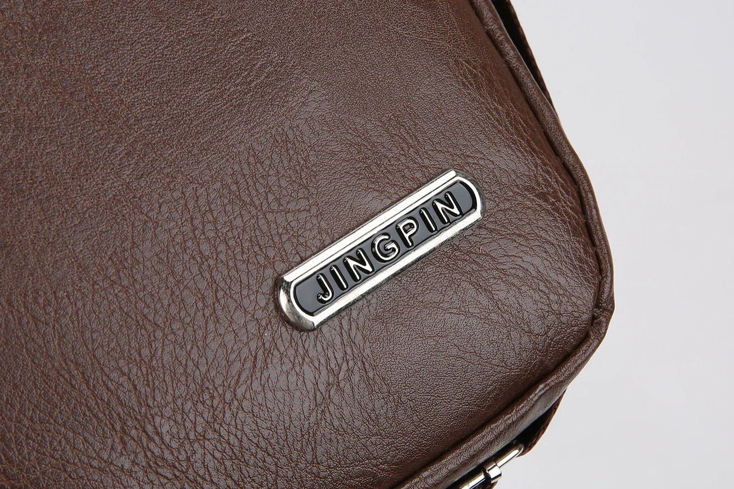 Men‘s PU Shoulder Bag Messenger Bag Casual Waterproof Nylon Zipper Pocket Handbag Fashion Tote Travel Male Crossbody Bags