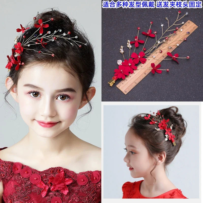 Vintage Pearl Hair Clip for Qipao, Retro Shanghai Style Barrettes, Elegant Hairpin