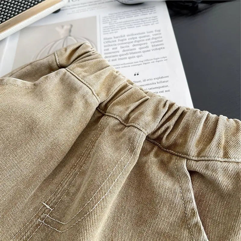 Children's Clothes Summer Thin Loose Casual Kids Tracksuit Popular Design Baby Boy Short Sleeve Suit T-shirt Shorts