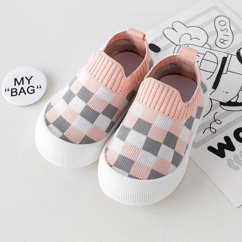 Baby Walking Shoes Spring And Autumn Styles Soft Sole Anti Slip Old Men's And Women's  Breathable Outdoor Shoes