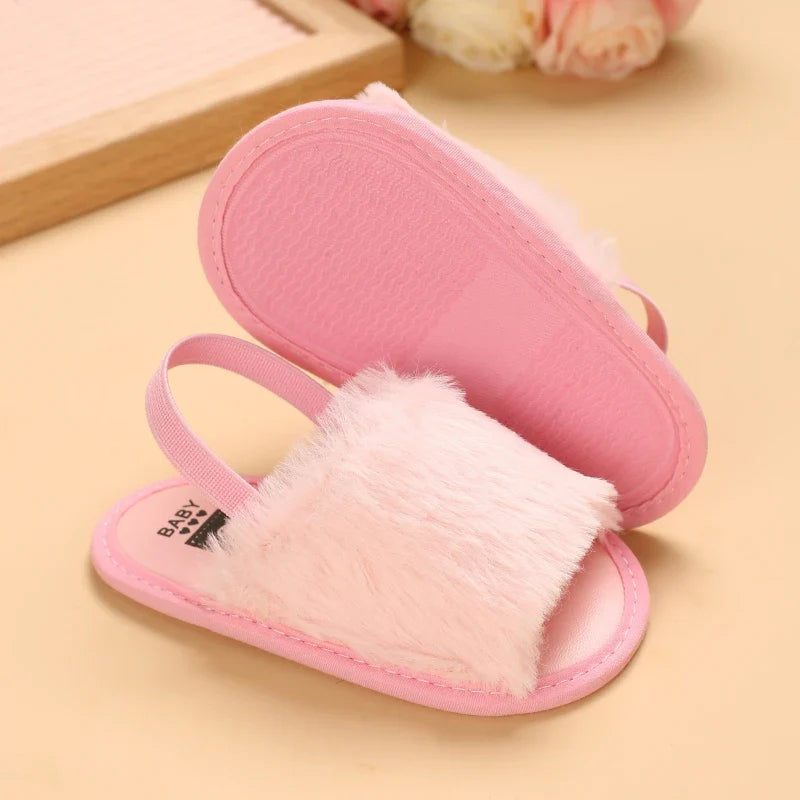 VALEN SINA 0-18M Newborn Baby Girls Summer Shoes Sandals First Walkers Newborn Shoes Casual Soft Sole Sandals Toddler Shoes (Available)
