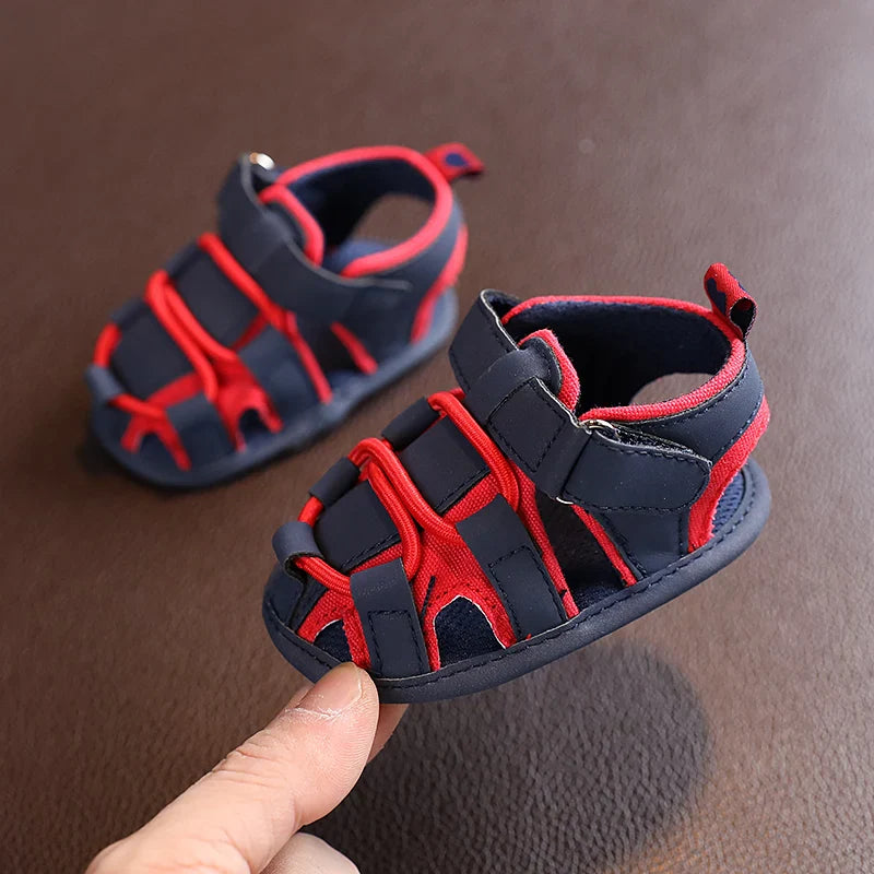 VALEN SINA 0-18M Newborn Baby Girls Summer Shoes Sandals First Walkers Newborn Shoes Casual Soft Sole Sandals Toddler Shoes (Available)