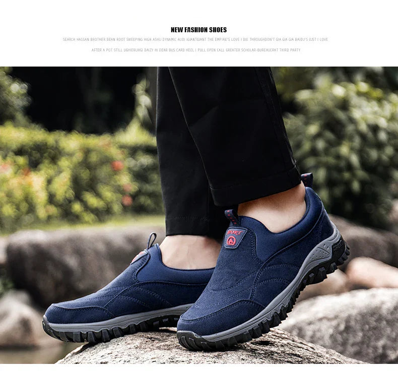 2023 New Men Walking Shoes Comfortable Wearable Autumn Flats Winter Jogging Man Sneakers Big Size Casual Footwear Zapatos Hombre (Available)
