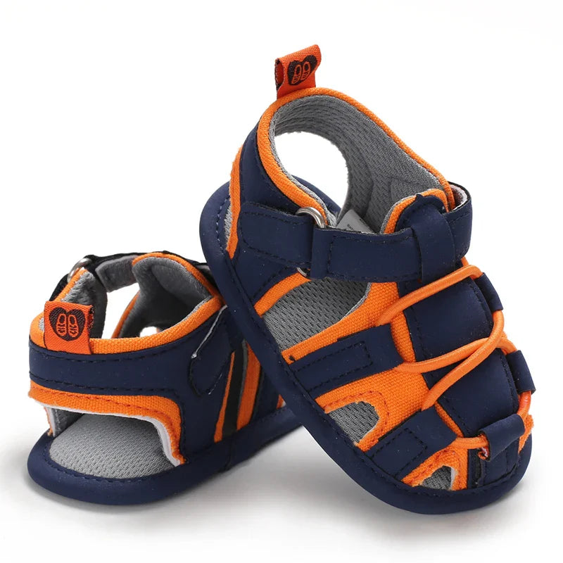 VALEN SINA 0-18M Newborn Baby Girls Summer Shoes Sandals First Walkers Newborn Shoes Casual Soft Sole Sandals Toddler Shoes (Available)