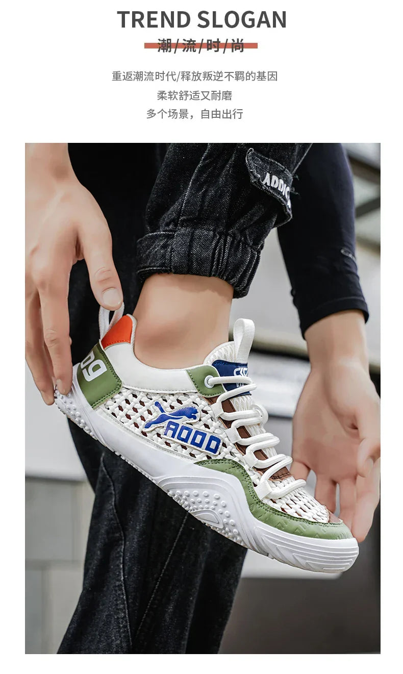 Shoes For Men Mesh Sneakers Summer Casual Breathable Sports Outdoor Hiking Tennis Running Designer Luxury Platform Loafers (Available)
