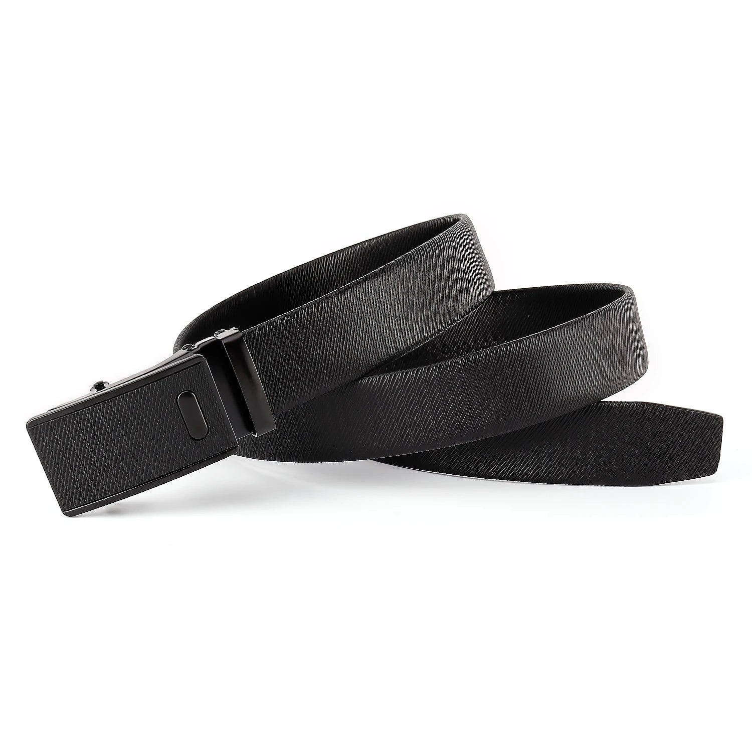 Men's fashion belt, durable for work, business and daily commuting. Automatic buckle, a great gift. S design.